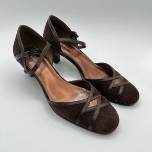 Aerosoles Brown Strappy Women's Shoes US 7.5